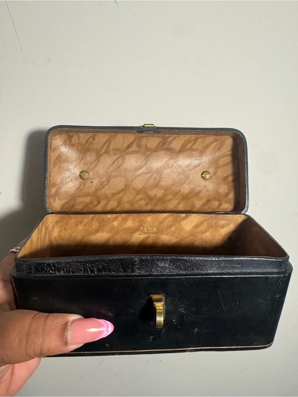 Jana Vintage Chic 1950’s Jet Black box bag